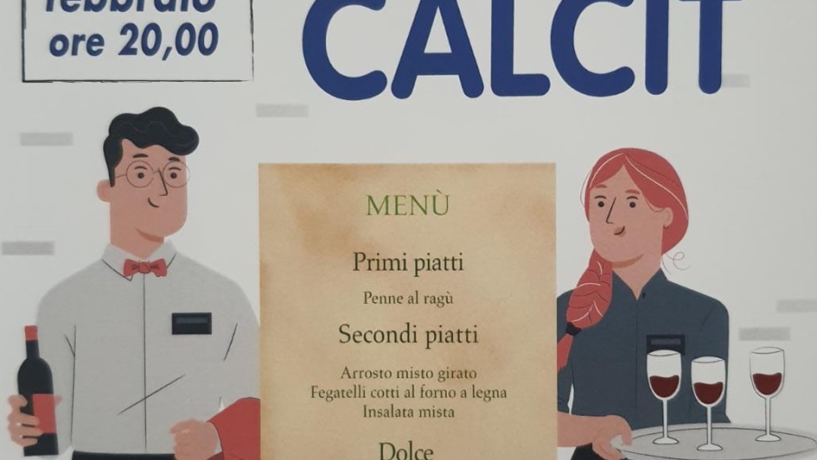 Calcit a Figline, fa tappa allo Stecco il “tour” delle Cene di solidarietà