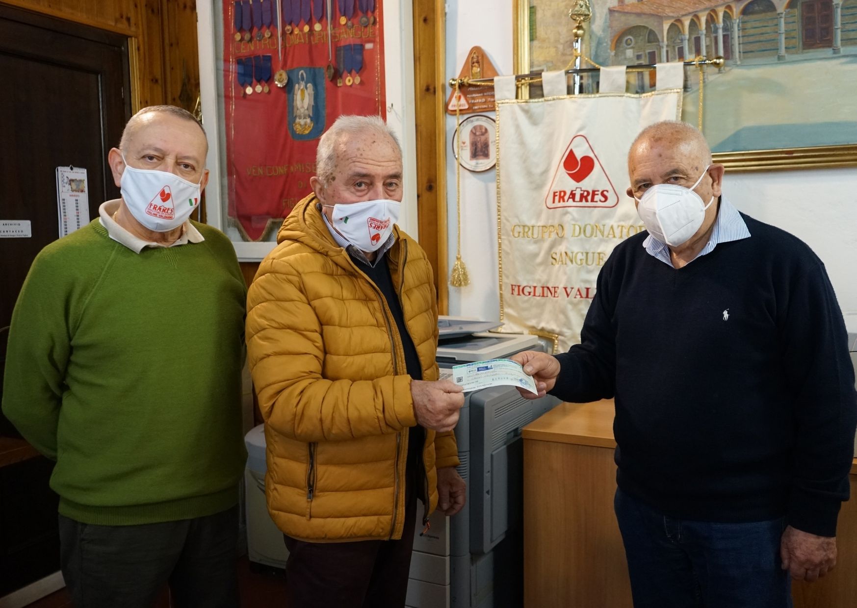 Il contributo del Gruppo Fratres di Figline