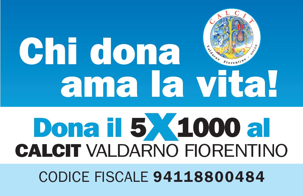 Dona il 5x1000 al Calcit V.no F.no