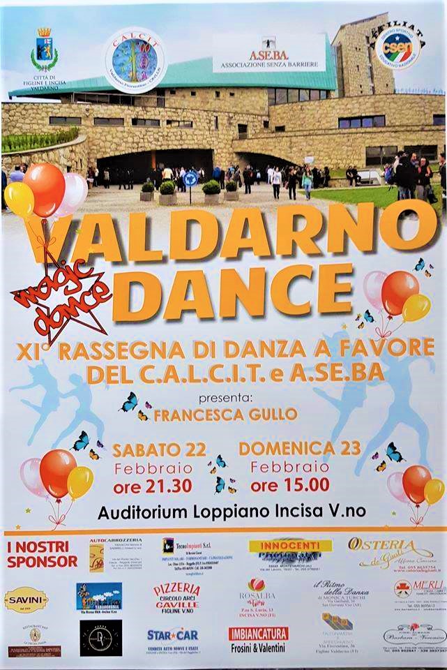 11° edizione di "Valdarno Dance", divertimento e solidarietà col CALCIT