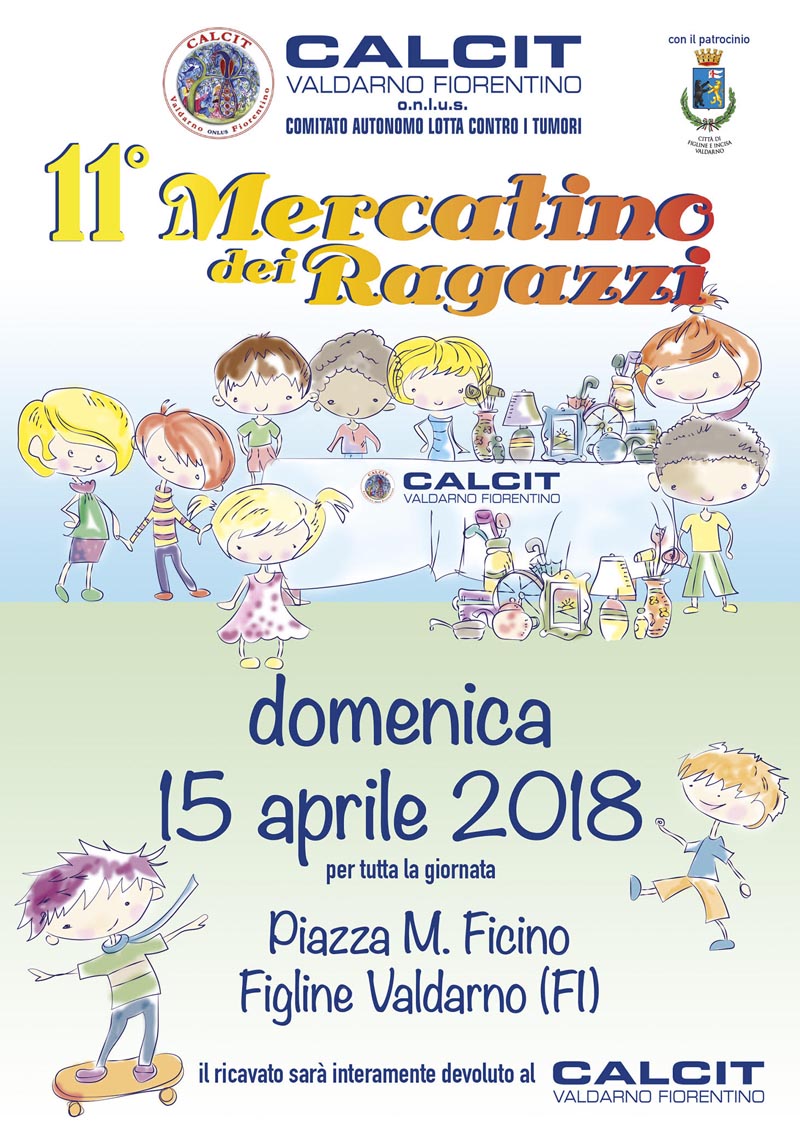 Locandina Mercatino Calcit 2018
